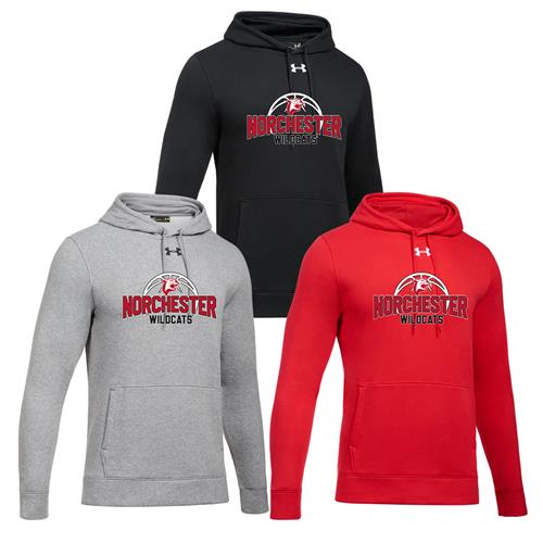 Norchester Wildcats Basketball S Under Armour Youth Hustle Fleece Hoody 1300129NWB