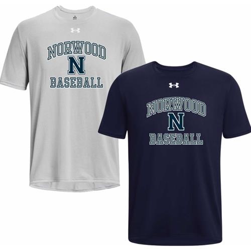 Norwood Baseball 2023 S Under Armour Team Tech Tee Short Sleeve 1376842NB23
