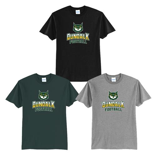 Dundalk Jr Owls Football S Port & Company® Short Sleeve Essential Tee PC55DJO