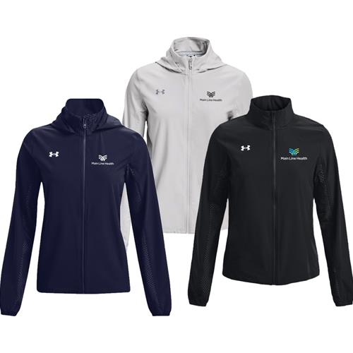 Paoli Hospital Heart Walk 2023 E Under Armour Women's Squad 3.0 Warm-Up Full-Zip Jacket 1370427PHW23