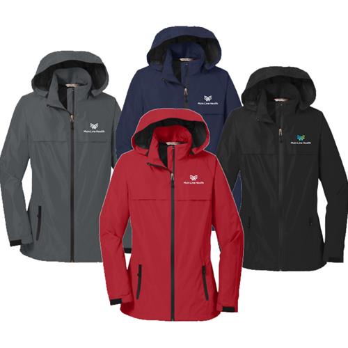 Paoli Hospital Heart Walk 2023 E Port Authority Womens Torrent Waterproof Jacket L333PHW23