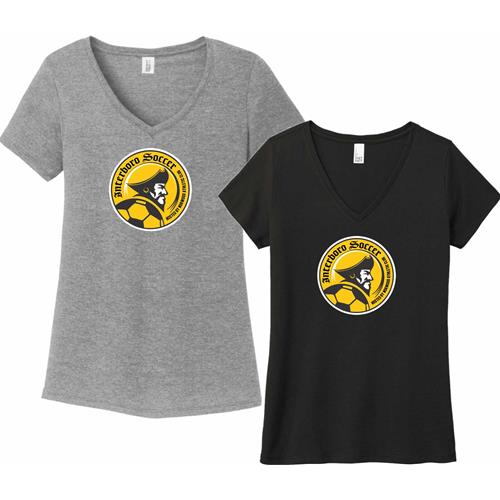 Interboro Soccer 2023 S District Made Ladies Perfect Tri V-Neck Tee DM1350LISOC