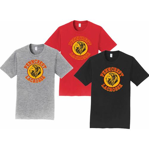 Penncrest Lacrosse Fall 2023 S Port & Company Fan Favorite Short Sleeve Tee PC450PLF23