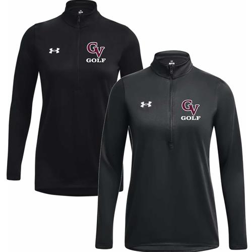 Garnet Valley Golf 2023 E Under Armour Women's Team Tech LS 1/2 Zip 1376862GVG23
