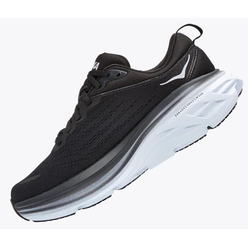 HOKA Women's Arahi 6 Black White 8