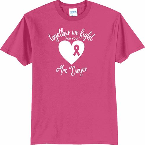 Chi Fights for Mrs Dwyer S Port & Company® Short Sleeve Essential Tee PC55CFMD