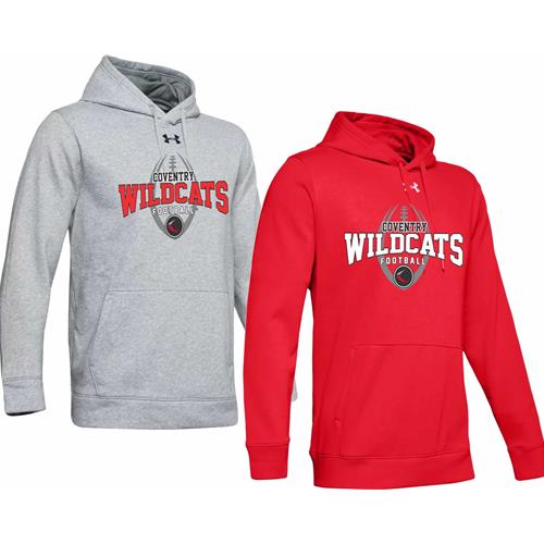 Coventry Football Fall 2023 S Under Armour Hustle Fleece Hoody 1300123CFF23
