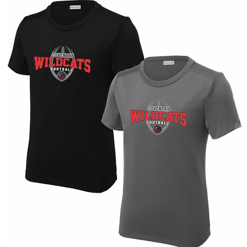 Coventry Football Fall 2023 S Sport-Tek ® Posi-UV ® Pro Youth Tee YST420CFF23