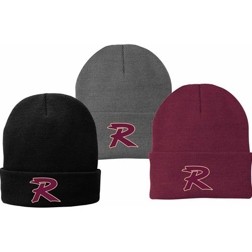 Rebels Baseball 2024 E Port & Company® Fleece-Lined Knit Cap CP90LRB24
