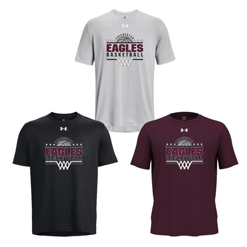 Chichester Basketball 2023 S Under Armour Mens Team Tech SS 1376842CB23