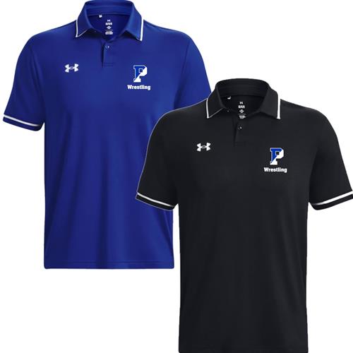 Peirce Wrestling 2023 E Under Armour Tech Tipped Polo 1376904PW23
