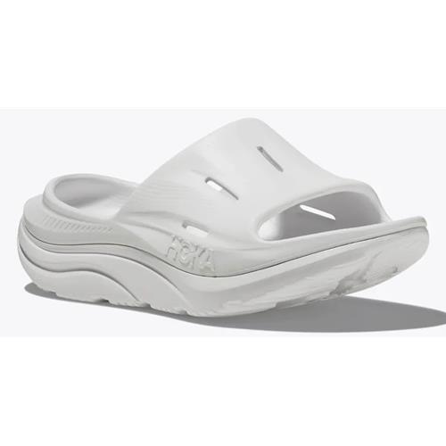 Hoka One One Ora Recovery Slide 3 Uni-Sex White, White 1135061 WWH