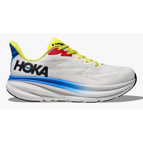 Hoka One One Clifton 9 Men's Blanc De Blanc, Virtual Blue 1127895 BVR