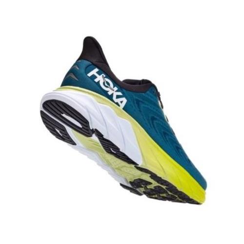 oka One One Arahi 6 Men's Wide EE Blue Graphite, Blue Coral