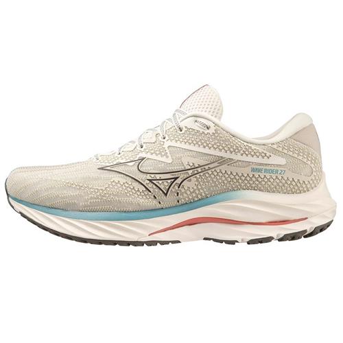 Mizuno Wave Rider 27 Men's Snow White-Granite-Grey 411415.ODGR
