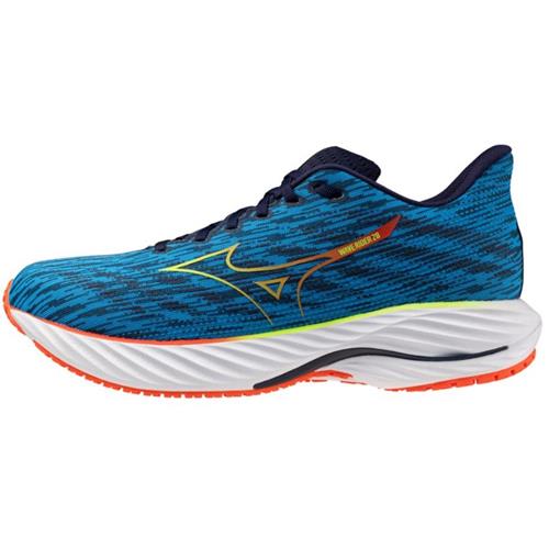 Mizuno Wave Rider 28 Men's Blue Pace-Green Gecko 411456.5Q4W