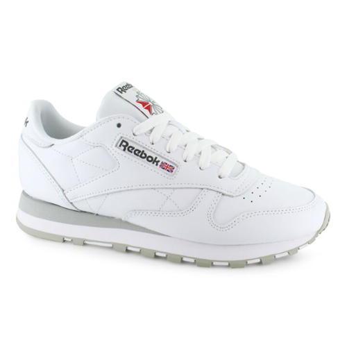 Reebok Classic Leather White, Grey Men's Classic 100008789