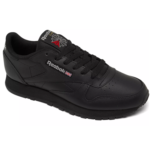 Reebok Classic Leather Core Black, Core Black Women's Classic 100008497