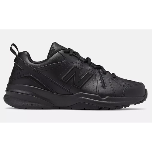 New Balance 608v5 classic trainer Women's Wide D With, Slip Resistant Black WX608AB5