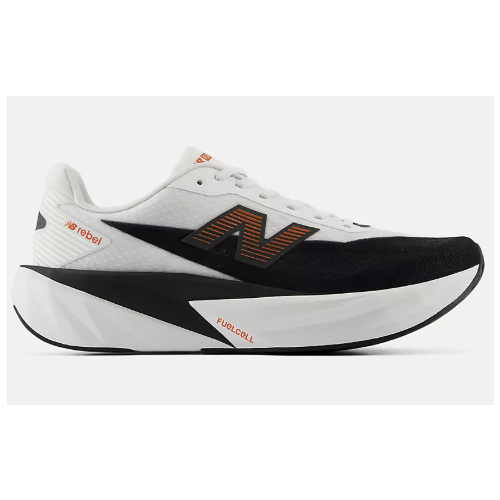 New Balance FuelCell Rebel v5 Men's White with Neo Flame MFCX93C