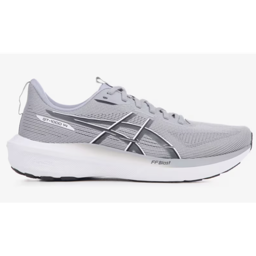 Men's ASICS GT-1000 14 Men's Running Shoe Wide 4E Gravel, White 1011C076.020