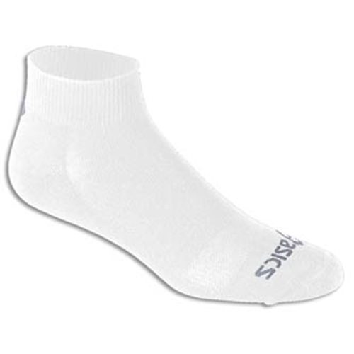 Asics Cushion White Quarter Women's Socks 3-Pair ZK1028-01
