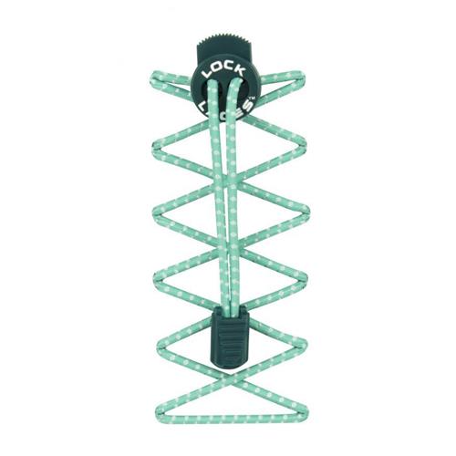 Nathan Reflective Lock Laces Reflective Cockatoo 1161NCT