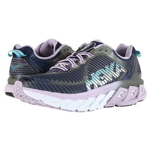 Hoka One One Arahi Women's Wide D Medival Blue, Lavender 1017573 MBLV