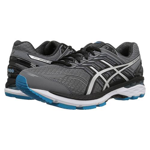 Asics GT-2000™ 5 Men's Running Shoe Carbon, Silver, Island Blue T707N 9793