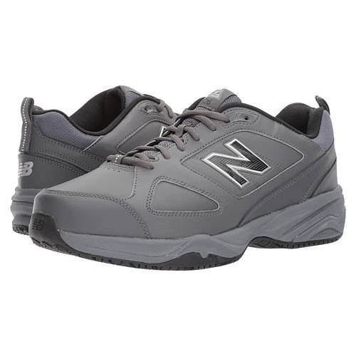 New Balance 626v2 Men's Grey, Blue Cross Trainer Slip Resistant Wide 4E MID626C2