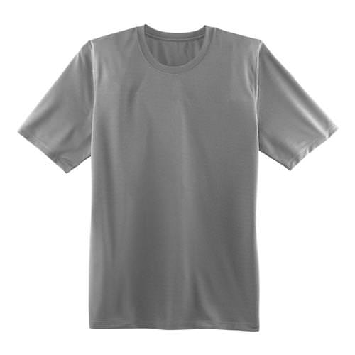 Brooks Mens Podium Short Sleeve Athletic Shirt in Light Gray 210957.072