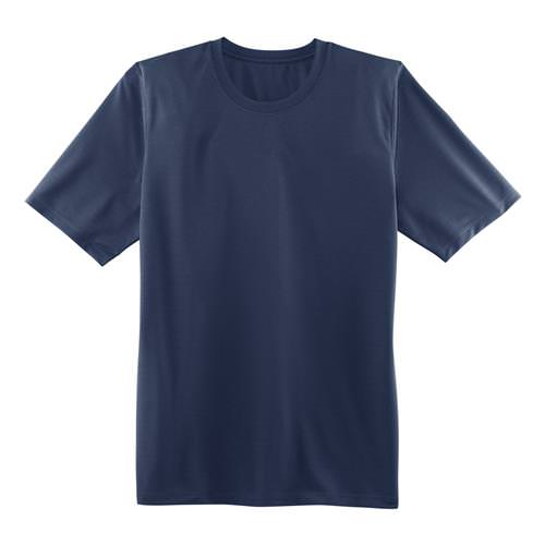Brooks Mens Podium Short Sleeve Athletic Shirt in Navy 210957.451