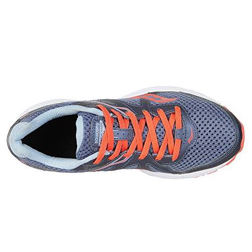 Saucony Cohesion 11 Women s Running Grey ViZi Red S10420 2