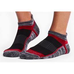Saucony Inferno No Show Tab Socks Grey Assorted M22170-067