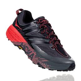HOKA Speedgoat 3 Women's Trail Dark Shadow, Poppy Red 1099734 DSPRD