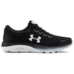 Under Armour Charged Bandit 5 Mens Running Shoe in Black, White 3021947-001