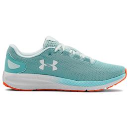 Under Armour Charged Pursuit 2 Womens Running Shoe in Blue Haze, White 3022604-400