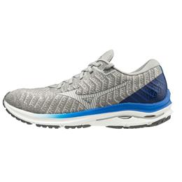 Mizuno Wave Rider 24 Waveknit Men's Running Frost Grey-White 411225.FG00