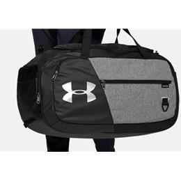 Under Armour Undeniable 4.0 Medium Duffle Heather, Black, Black 1342657 040