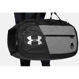 Under Armour Undeniable 4.0 Medium Duffle Heather, Black, Black 1342657 040 