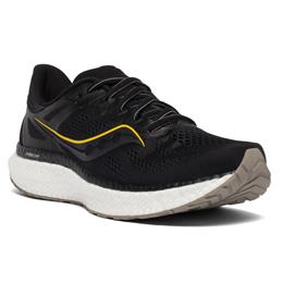 Saucony Hurricane 23 Men's Wide EE Black, Vizigold S20616-45
