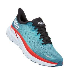 Hoka One One Clifton 8 Men's Wide EE Real Teal, Aquarelle 1121374 RTAR
