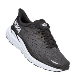 Hoka One One Clifton 8 Women's Wide D Black, White 1121375 BWHT