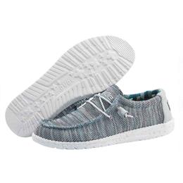 Hey Dude Wally Sox Mens Ice Grey 110350127