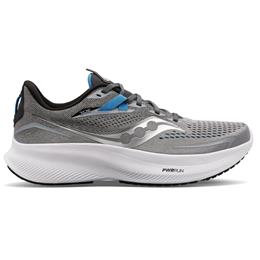 Saucony Ride 15 Men's Running Wide EE Alloy, Topez S20730-15