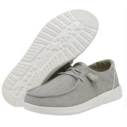 Hey Dude Wendy Chambray Braid Grey for Women 121413327