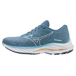 Mizuno Wave Rider 27 Men's Papyrus/Blue Opal – Holabird Sports