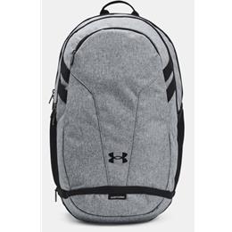 Under Armour Hustle 5.0 Backpack  Pitch Gray Medium Heather, Black 1364182-012