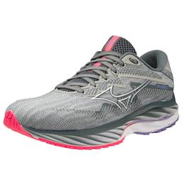Mizuno Wave Rider 27 Women's Wide D Pearl Blue-White 411420.5F00