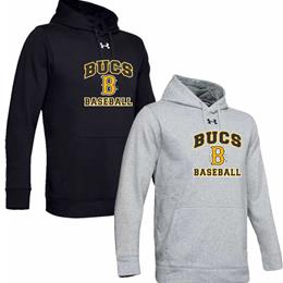 Bucs Baseball 2023 S Under Armour Hustle Fleece Hoody 1300123IBB23